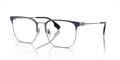 Burberry BE1383D Gunmetal/Blue (1003) Eyeglasses - Color Image