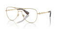 Burberry BE1386 Light Gold (1109) Eyeglasses - Color Image