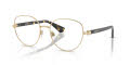 Burberry BE1394 Light Gold (1109) Eyeglasses - Color Image