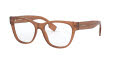 Burberry BE2301 Opal Brown (3808) Eyeglasses - Color Image