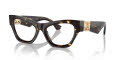 Burberry BE2405U Dark Havana (4106) Eyeglasses - Color Image