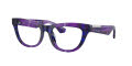 Burberry BE2406U Check-Violet (4113) Eyeglasses - Color Image