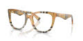 Burberry BE2415 Check Sand (4146) Eyeglasses - Color Image