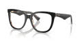Burberry BE2415 Top Black On Vintage Check (4121) Eyeglasses - Color Image