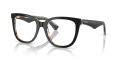 Burberry BE2415F Top Black On Vintage Check (4121) Eyeglasses - Color Image