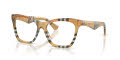 Burberry BE2416 Check Sand (4146) Eyeglasses - Color Image
