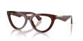 Burberry BE2418U Brown (4144) Eyeglasses - Color Image