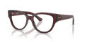Burberry BE2421 Check Red (4115) Eyeglasses - Color Image