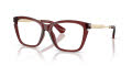 Burberry BE2427U Bordeaux (4128) Eyeglasses - Color Image