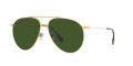 Burberry BE3108 Gold / Dark-Green (101771) Sunglasses - Color Image