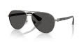 Burberry BE3167 Gunmetal/Dark Grey (100387) Sunglasses - Color Image