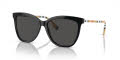 Burberry BE4308 Black/Dark Grey (385387) Sunglasses - Color Image