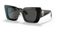 Burberry BE4344F - Daisy Alternate Fit Black / Dark Grey Lens (300187) Sunglasses - Color Image