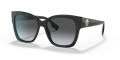 Burberry BE4345F - Ruth Alternate Fit Black / Grey Gradient Polar Lens (3001T3) Sunglasses - Color Image