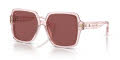 Burberry BE4379D Pink/Dark Violet (403069) Sunglasses - Color Image