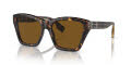 Burberry BE4391 Dark Havana/Brown Polarized (300283) Sunglasses - Color Image