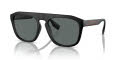 Burberry BE4396U - Wren Matte Black/Dark Grey Polar (346481) Sunglasses - Color Image