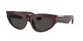 Burberry BE4425U Check-Red/Dark-Grey (411587) Sunglasses - Color Image