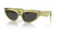 Burberry BE4425U Green/Dark Grey (411887) Sunglasses - Color Image