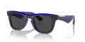 Burberry BE4426 Check Blue/Dark Grey (411487) Sunglasses - Color Image
