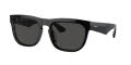 Burberry BE4431U Top-Black-On-Vintage-Check/Dark-Grey(412187) Sunglasses - Color Image