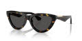 Burberry BE4436U Yellow Havana / Dark Grey (410687) Sunglasses - Color Image
