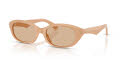 Burberry BE4447D Beige/Dark Brown (415073) Sunglasses - Color Image