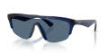 Burberry BE4460U Blue/Dark Blue (411080) Sunglasses - Color Image