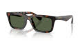 Burberry BE4475U Dark Havana/Dark Green Polar (30029A) Sunglasses - Color Image