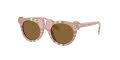 Burberry Kids JB4355 Check-Pink / Bronze (397273) Sunglasses - Color Image
