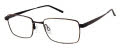 CHARMANT Titanium Perfection CT 29128 Black Eyeglasses - Color Image