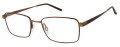 CHARMANT Titanium Perfection CT 29128 Brown  Eyeglasses - Color Image