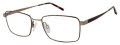 CHARMANT Titanium Perfection CT 29128 Gray Eyeglasses - Color Image