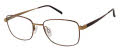 CHARMANT Titanium Perfection CT 29129 Gold Eyeglasses - Color Image