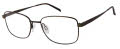 CHARMANT Titanium Perfection CT 29129 Khaki Eyeglasses - Color Image