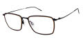 CHARMANT Titanium Perfection CT 16718 Black Eyeglasses - Color Image