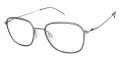 CHARMANT Titanium Perfection CT 16719 Gray Eyeglasses - Color Image