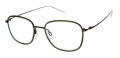 CHARMANT Titanium Perfection CT 16719 Green Eyeglasses - Color Image