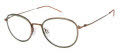 CHARMANT Titanium Perfection CT 16720 Brown Eyeglasses - Color Image