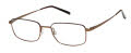 CHARMANT Titanium Perfection CT 29130 Brown Eyeglasses - Color Image