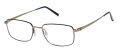 CHARMANT Titanium Perfection CT 29130 Navy Eyeglasses - Color Image