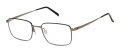CHARMANT Titanium Perfection CT 29131 Black Eyeglasses - Color Image