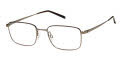 CHARMANT Titanium Perfection CT 29131 Brown Eyeglasses - Color Image