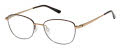 CHARMANT Titanium Perfection CT 29236 Brown Eyeglasses - Color Image