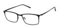 CHARMANT Titanium Perfection CT 29136 Black Eyeglasses - Color Image