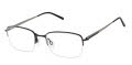 CHARMANT Titanium Perfection CT 29137 Dark Gray Eyeglasses - Color Image