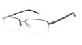 CHARMANT Titanium Perfection CT 29142 Dark Gray Eyeglasses - Color Image