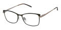 CHARMANT Titanium Perfection CT 29240 Green Eyeglasses - Color Image