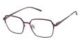 CHARMANT Titanium Perfection CT 29241 Purple Eyeglasses - Color Image