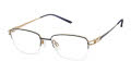 CHARMANT Titanium Perfection CT 29242 Blue Eyeglasses - Color Image